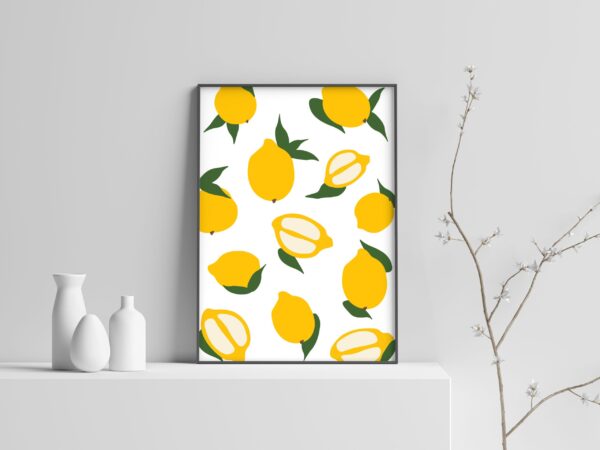 Affiche "Des citrons pas pressés"