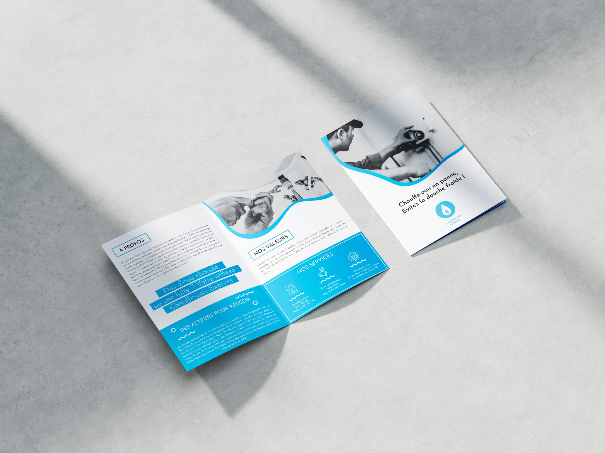 Création et mise en page de plaquette commerciale à Dijon